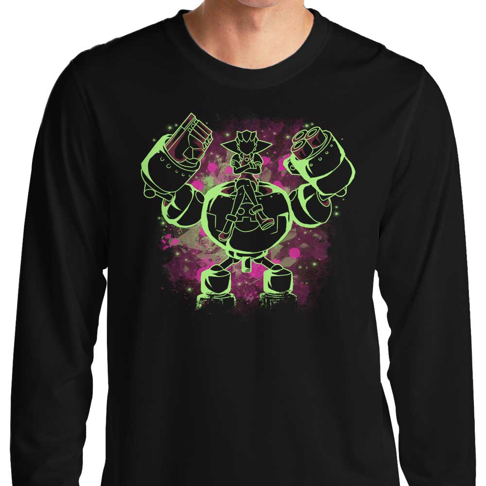 Soulkr Inked Bonne Long Sleeve Crewneck T - Shirt in S to 4XL