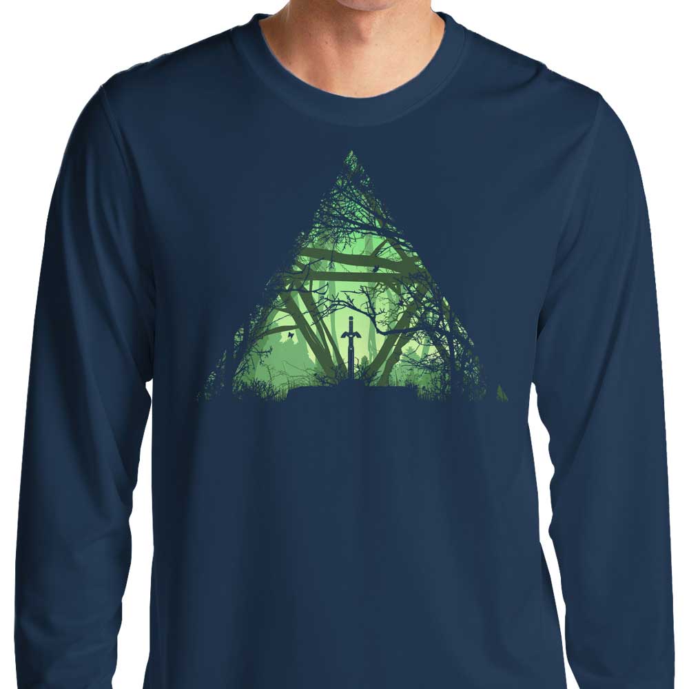Long Sleeve Tree Force Brand T-Shirt by Donnie Illustrations
