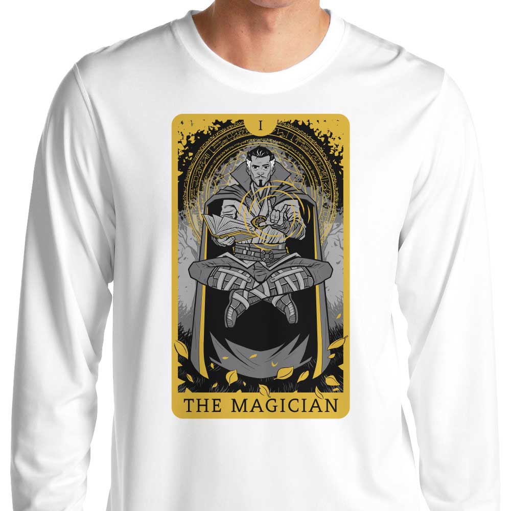 Long Sleeve 'Tarot: The Magician' T - Shirt by Danielmorris1993