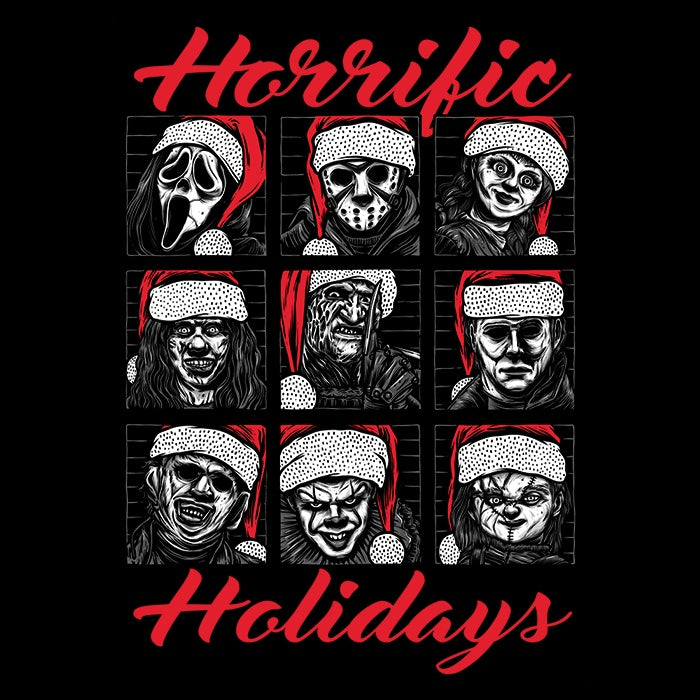 Scary and Unforgettable Horrific Holidays - Men's V-Neck T-Shirt