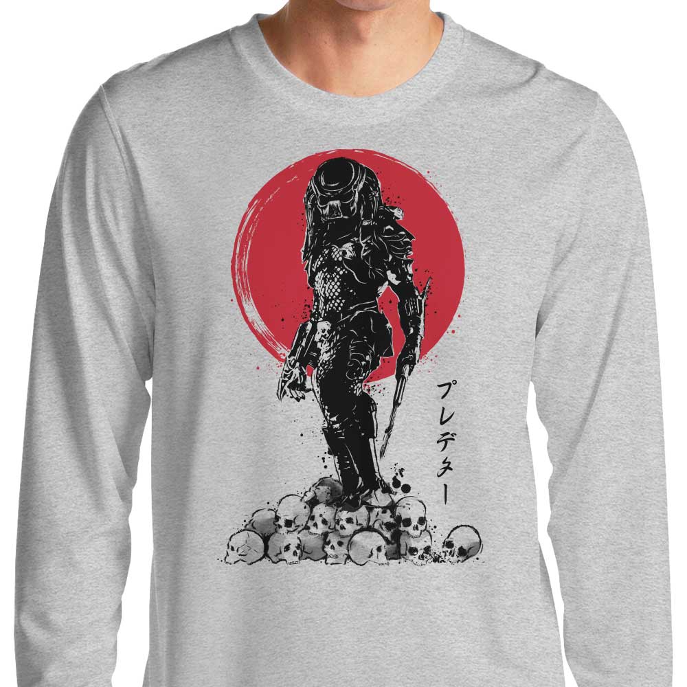 Dr. Monekers' Yautja Hunter Long - Sleeve Comfortable T - Shirt