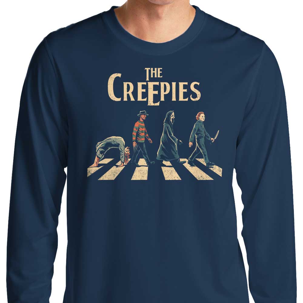 The Spooky Creepies Long Sleeve Men's and Women's T-Shirt
