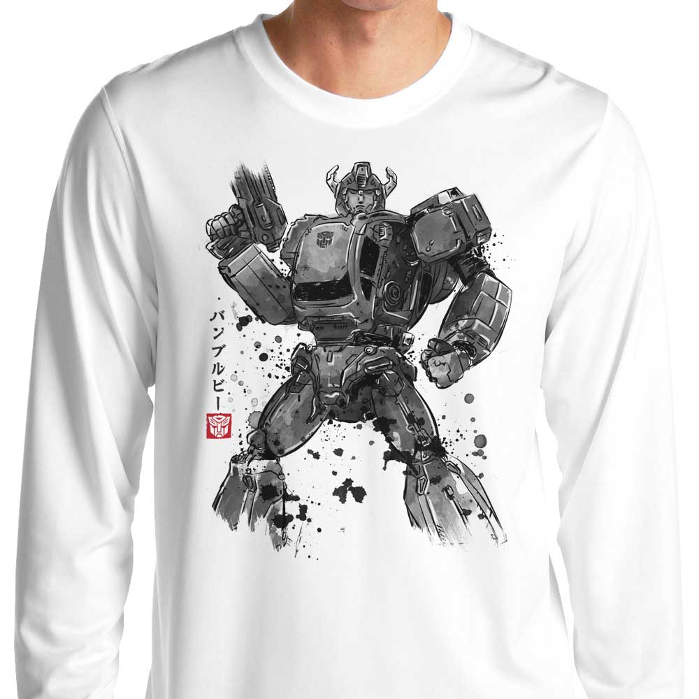 Bee Sumi-e Brand Long Sleeve Men's and Women's T-Shirt