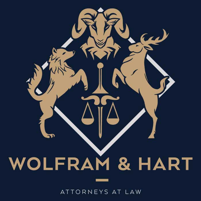 Men's Stylish V-Neck Attorneys at Law Apparel