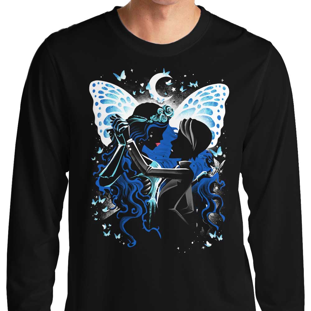 Alemaglia's Undead Proposal Long Sleeve Men's Casual T-Shirt