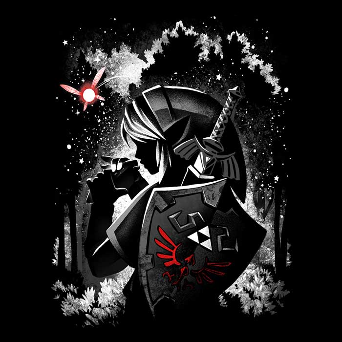Long Sleeve 'Dark Ocarina' T-Shirt by Alemaglia