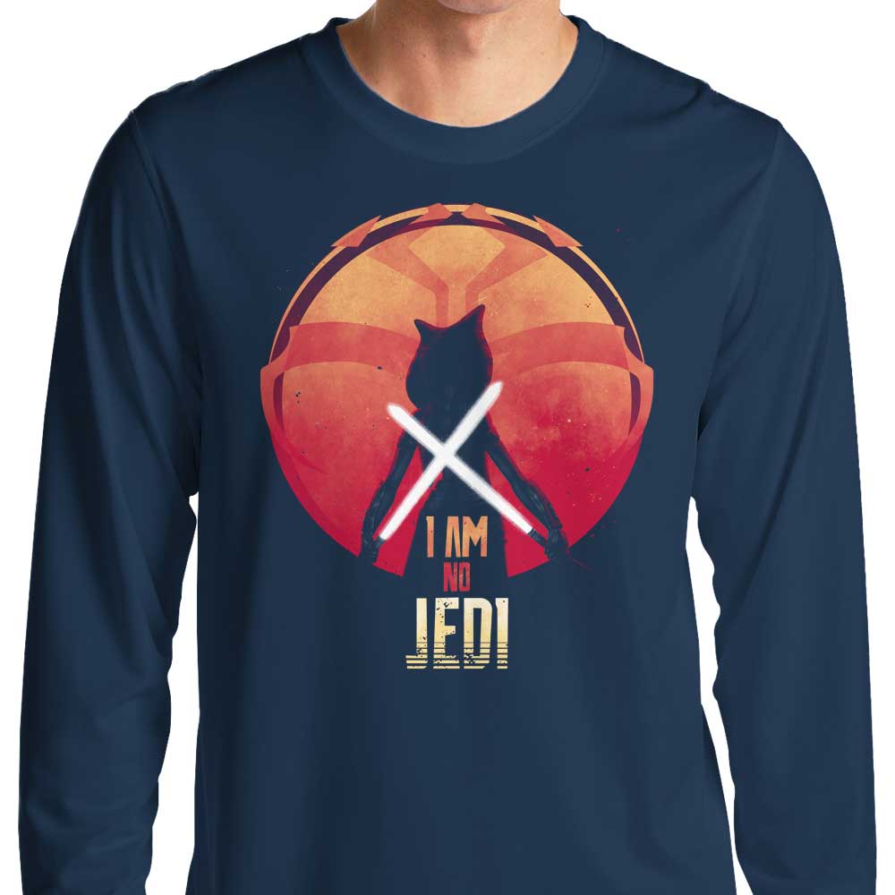Cool 'I am No Jedi' Long - Sleeve T - Shirt from Teesgeex