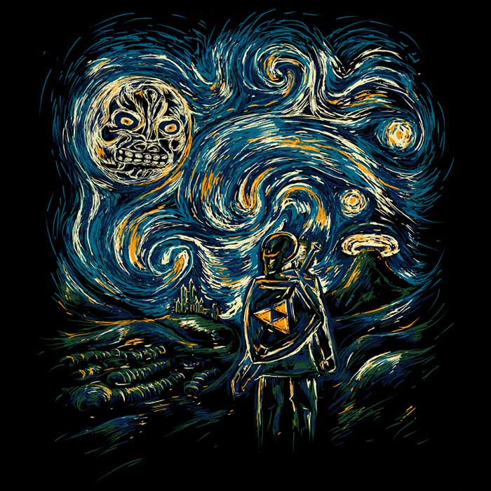 Hylian Night - Stylish Long Sleeve Men's and Women's T-Shirt for All Occasions