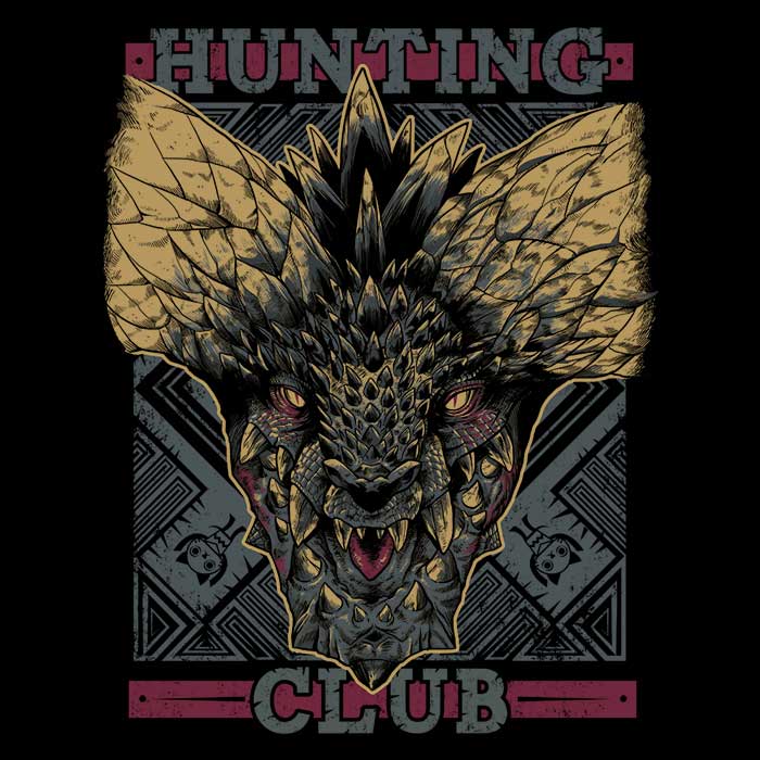 Adam Works Hunting Club Nergigante Long - Sleeve Comfortable T - Shirt