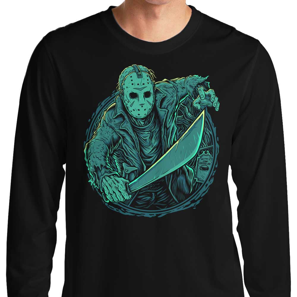 Svthyp's Stylish Long Sleeve 'Into the Lake' T-Shirt