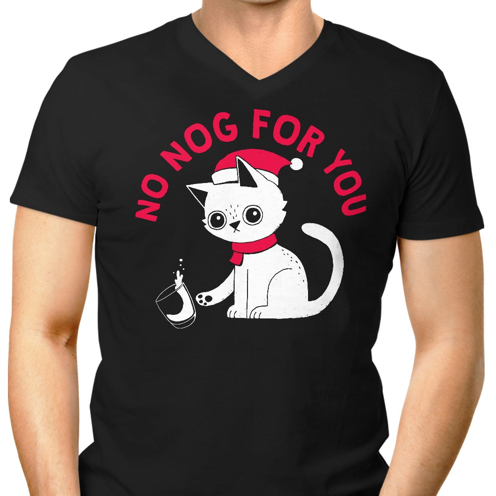No Nog For You - Men's Classic V-Neck T-Shirt