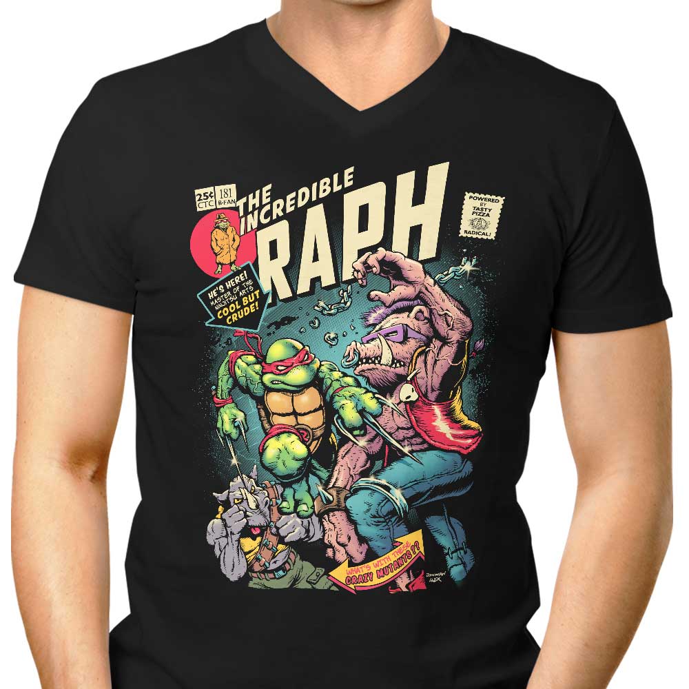 The Amazing Raph - Men's V-Neck T-Shirt