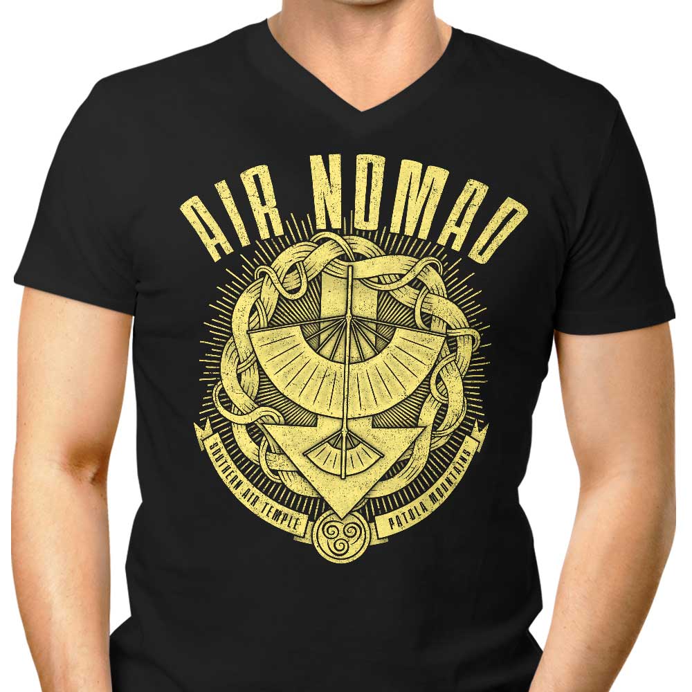 Peaceful Air - Men's Stylish V-Neck T-Shirt