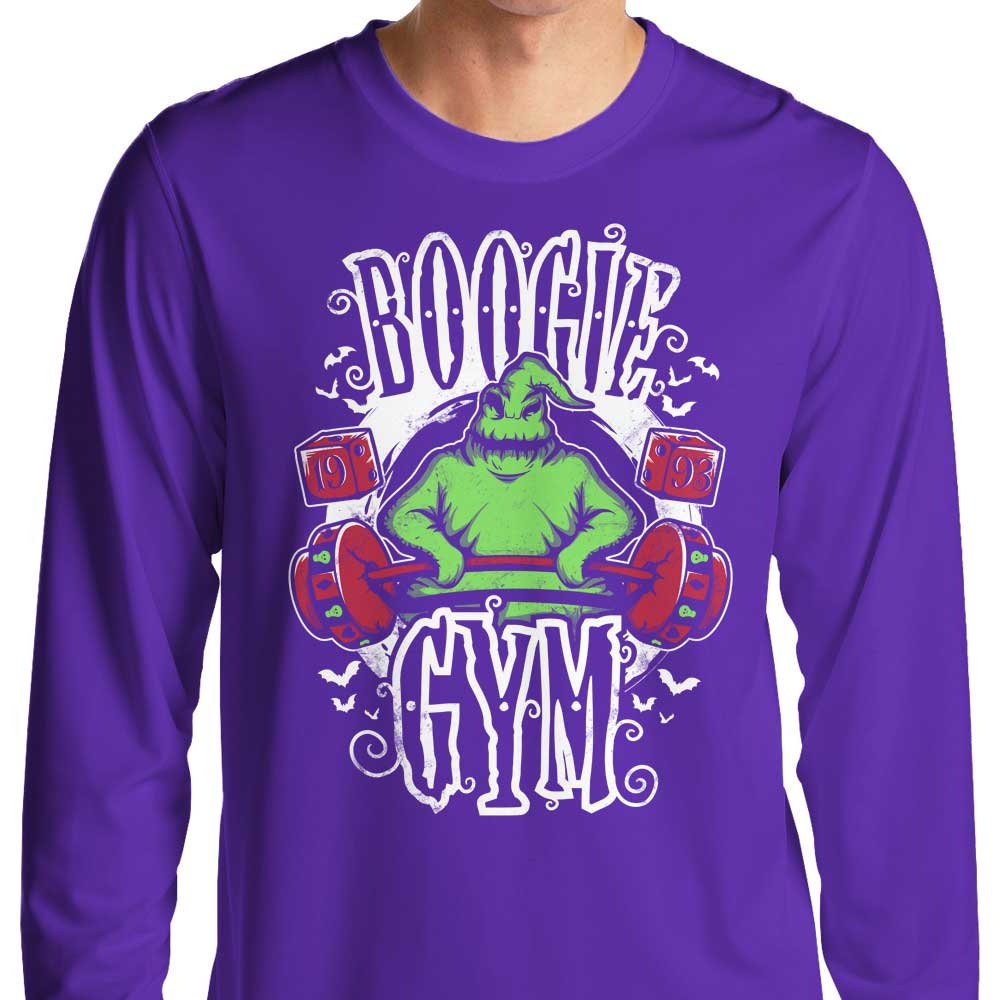 Oogie's Fitness Long Sleeve Crewneck T - Shirt for Workout