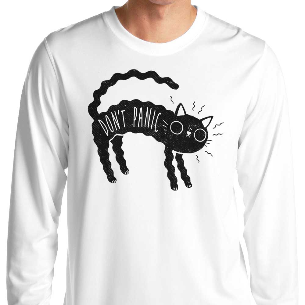 DinoMike's 'Stay Calm' Long Sleeve Crewneck T - Shirt, S to 4XL Sizes
