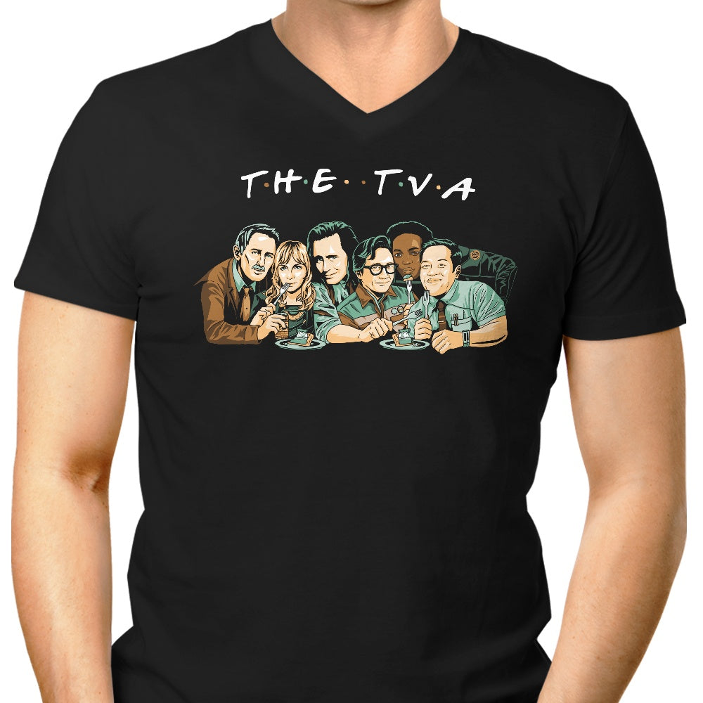 Prime Premne Design Men's V-Neck - The One at the End of Time