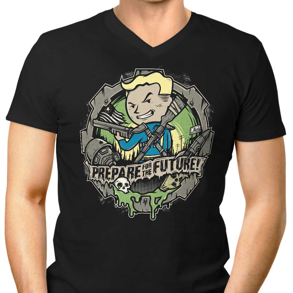 Get Ready for Tomorrow - Men's Stylish V-Neck