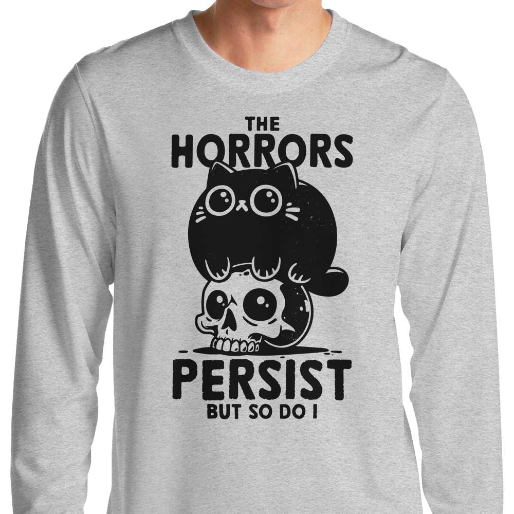 Snouleaf's Horror Survivor Long-Sleeved Comfort T-Shirt