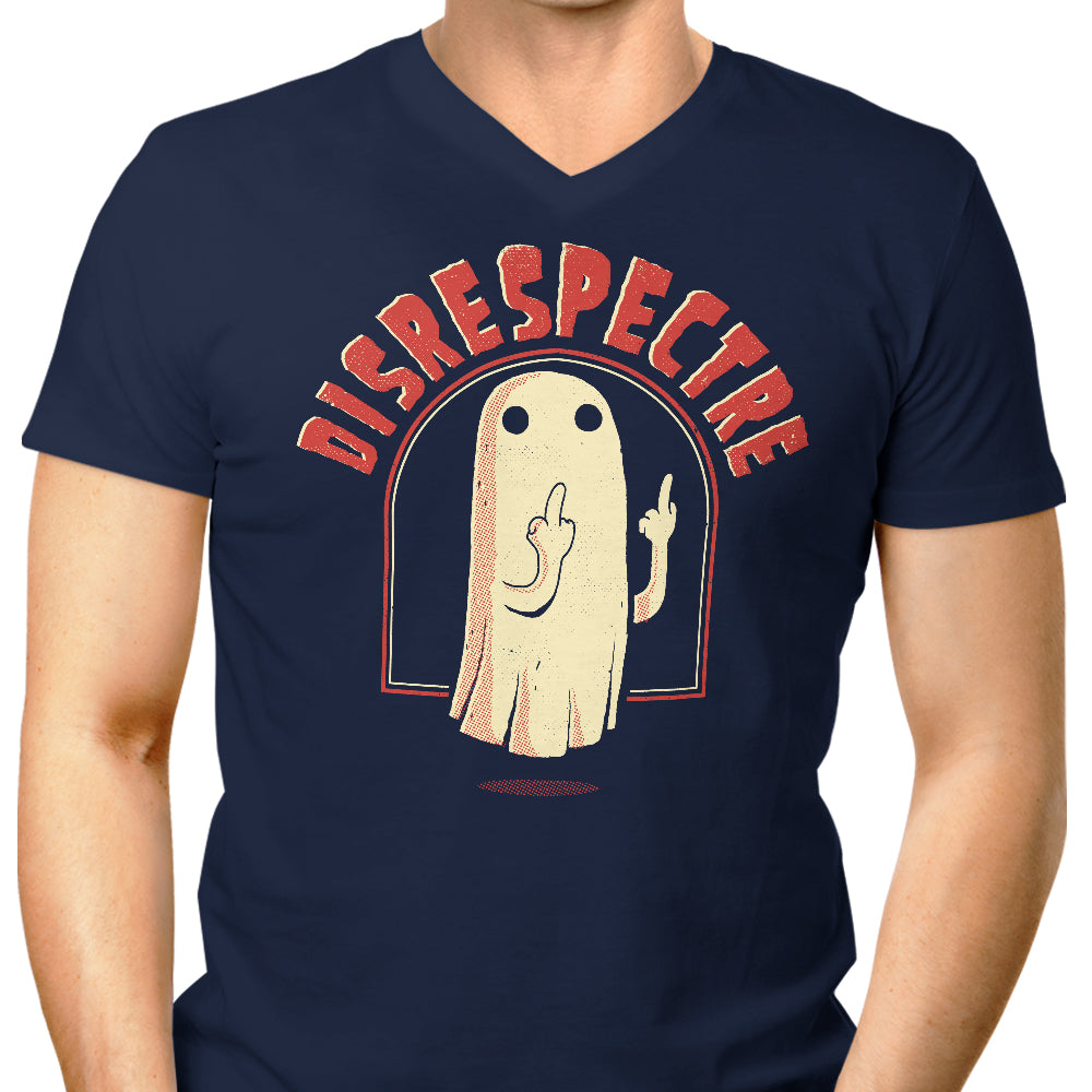 Disrespectre Men's Fashionable V-Neck T-Shirt