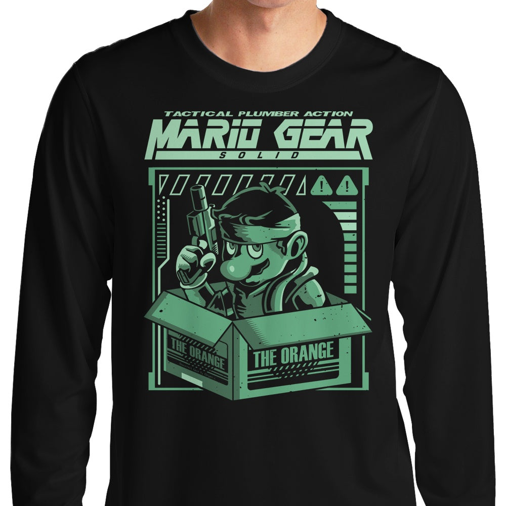 Arace Solid Plumber Long - Sleeve Comfortable T - Shirt