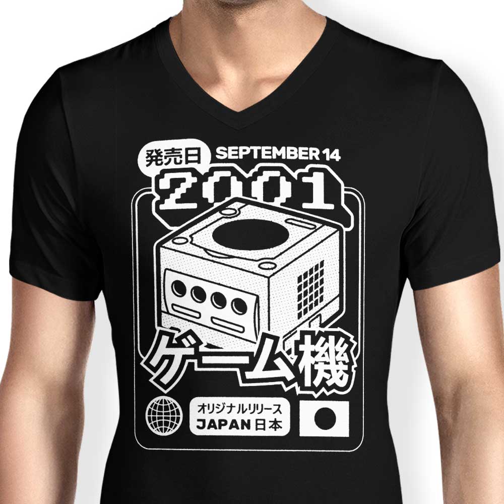 Men's Fashionable V-Neck T-Shirt by GC (2001)