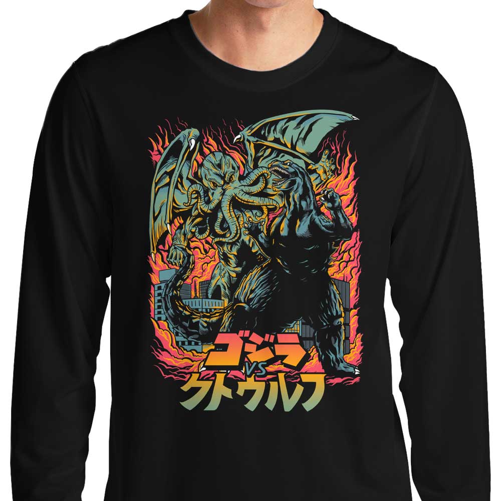 Long Sleeve Clash of Gods T-Shirt by Adam Works