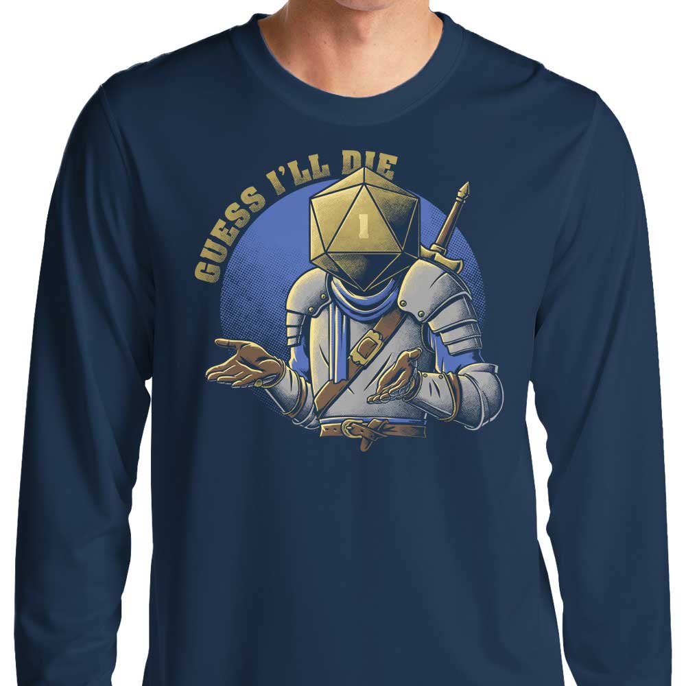 Studio Mootant - 'Guess I'll Die' Long Sleeve Stylish T-Shirt