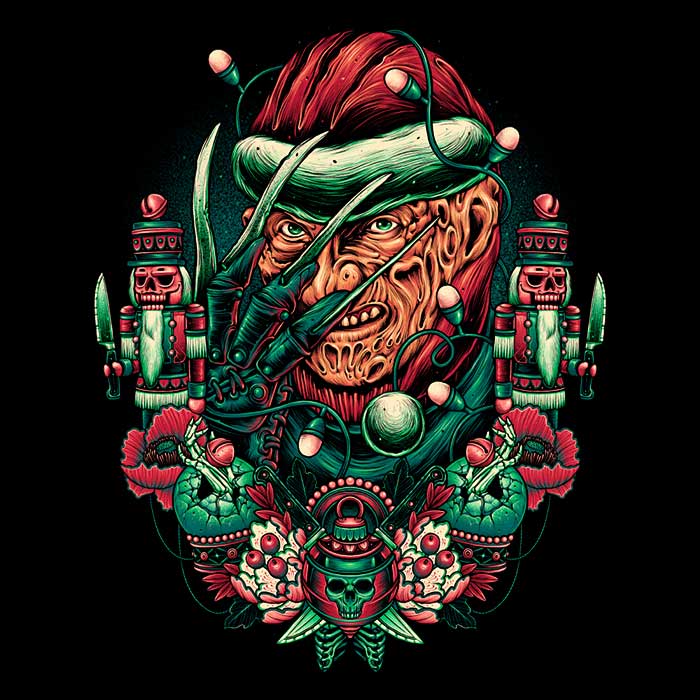 Men's Fashionable V-Neck T-Shirts for Holidays at Elm Street