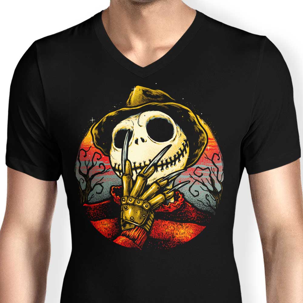 Men's Comfortable V-Neck T-Shirt for Sweet Dreams