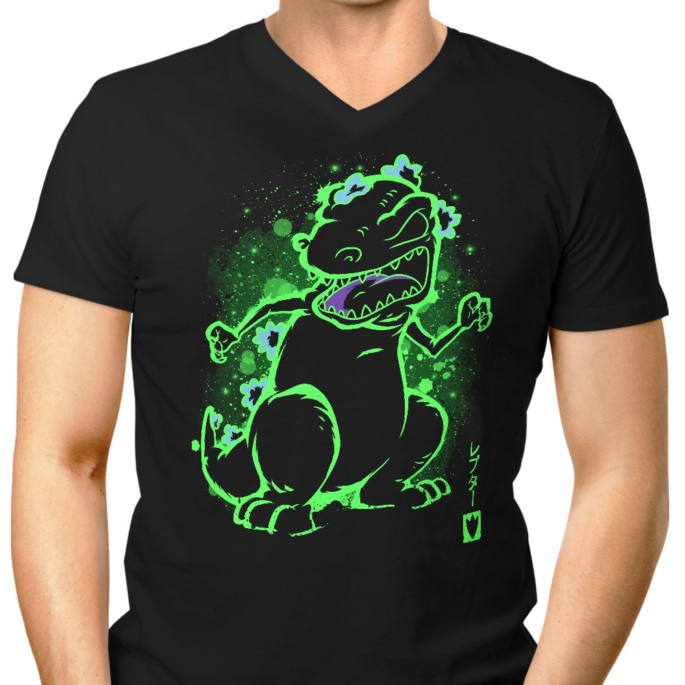 The Majestic King of the Ozone - Men's V-Neck T-Shirt