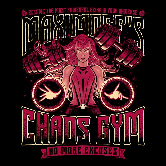 Teesgeex Chaos Gym High - Quality Long Sleeve T - Shirt for All Sizes