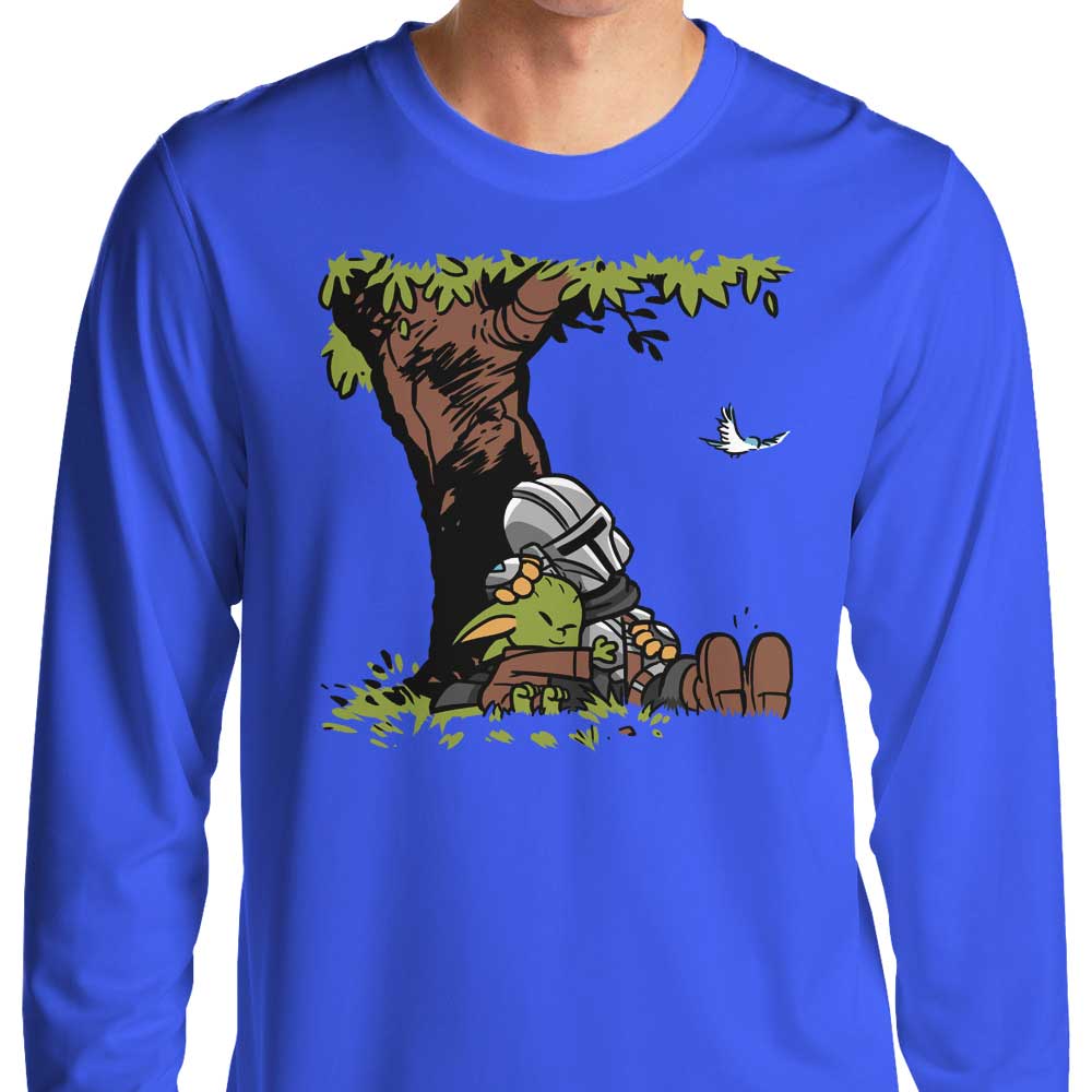 Comfortable Long Sleeve Baby Nap T - Shirt for All - Day Wear