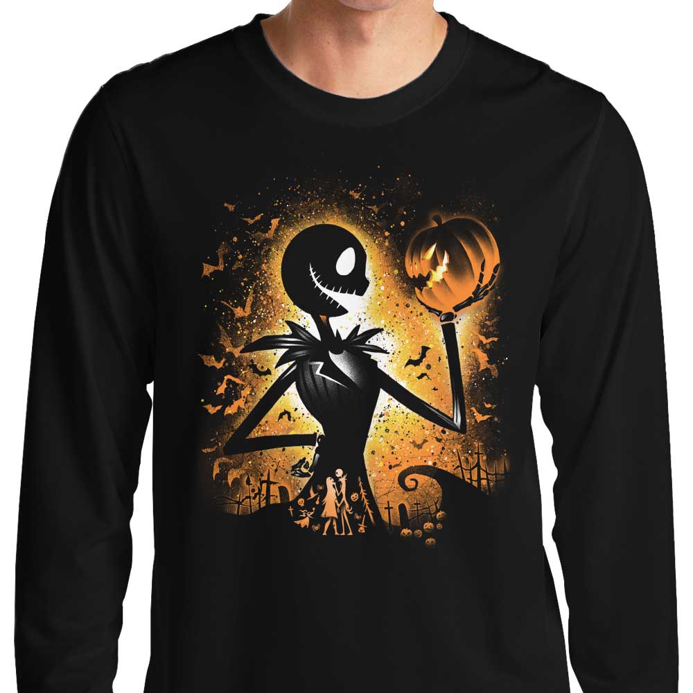 Halloween King's Long Sleeve Fashion T-Shirt