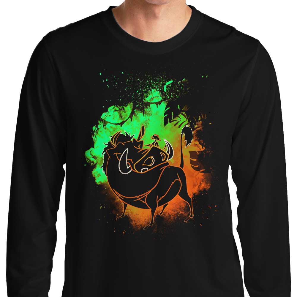 The Enchanting Soul of Hakuna Matata Long Sleeve Crewneck T - Shirt for Fashion Lovers
