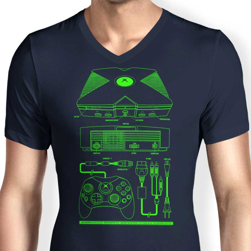 Adam Works Men's Stylish V-Neck Direct Box