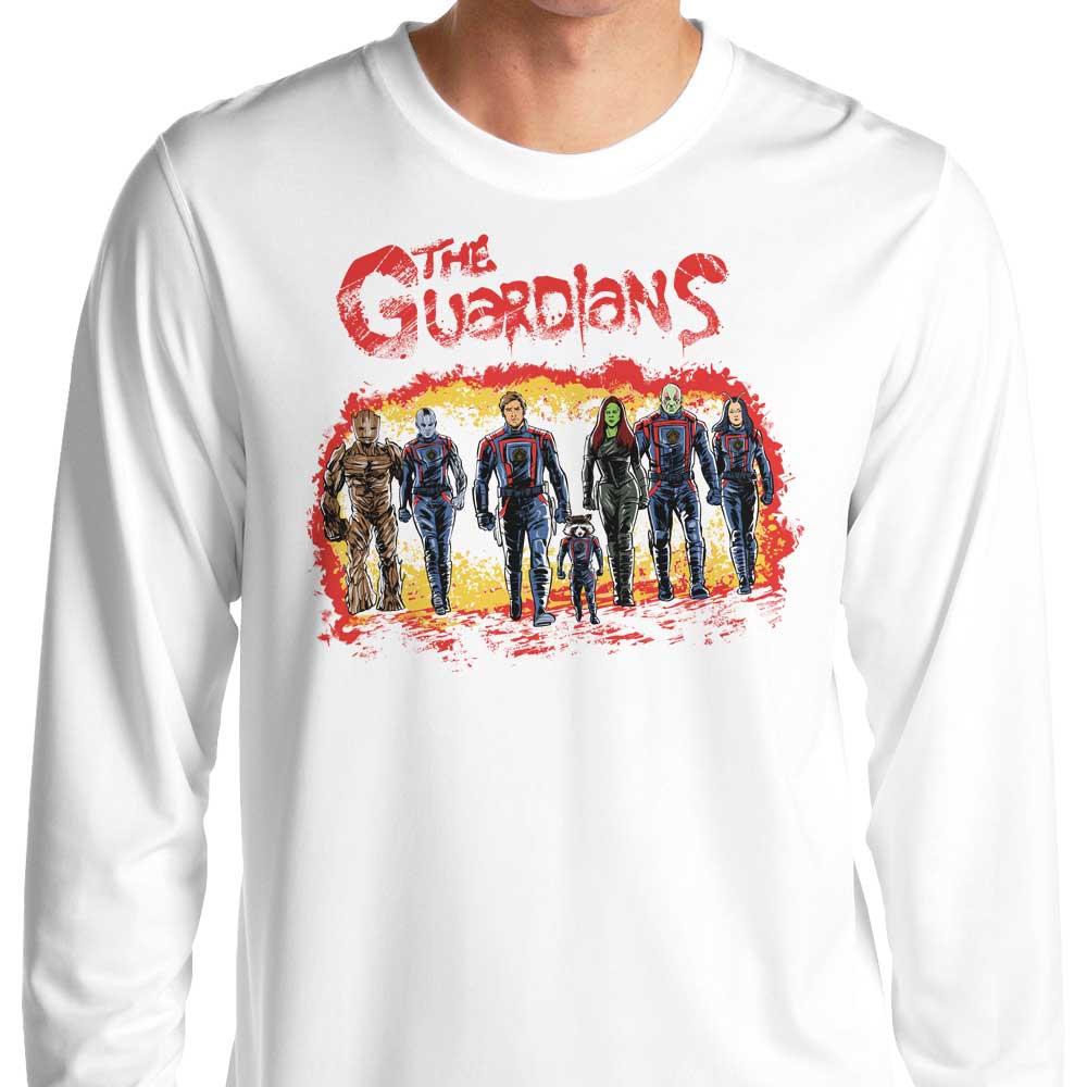 The Guardians Brand Long Sleeve Crewneck T-Shirt for All Sizes