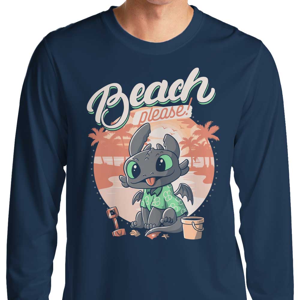 Stylish Summer Dragon Long Sleeve Crewneck T-Shirt for Men and Women