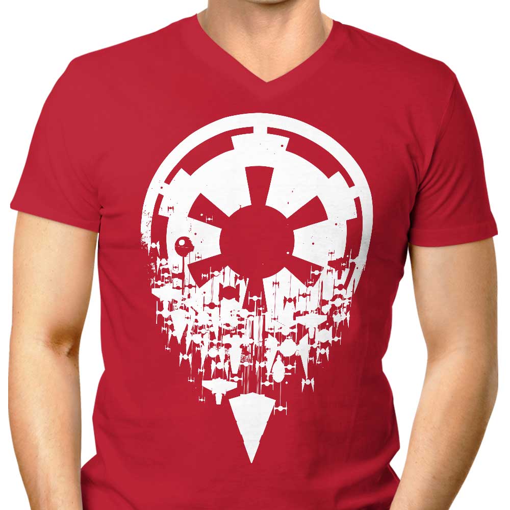 Men's V-Neck T-Shirt from Fractured Empire Collection