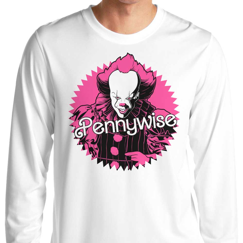 Long Sleeve Malibu Clown Graphic T-Shirt for All Sizes