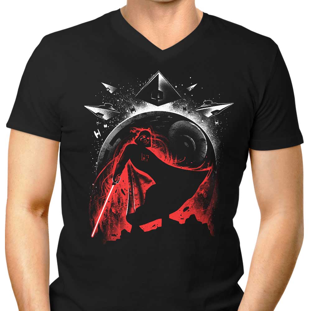 Alemaglia's Galactic Dark Side - Men's Stylish V-Neck