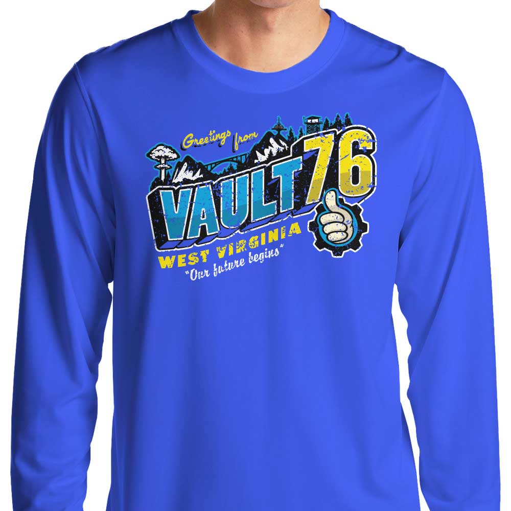 West Virginia Greetings - Comfortable Long Sleeve T-Shirt
