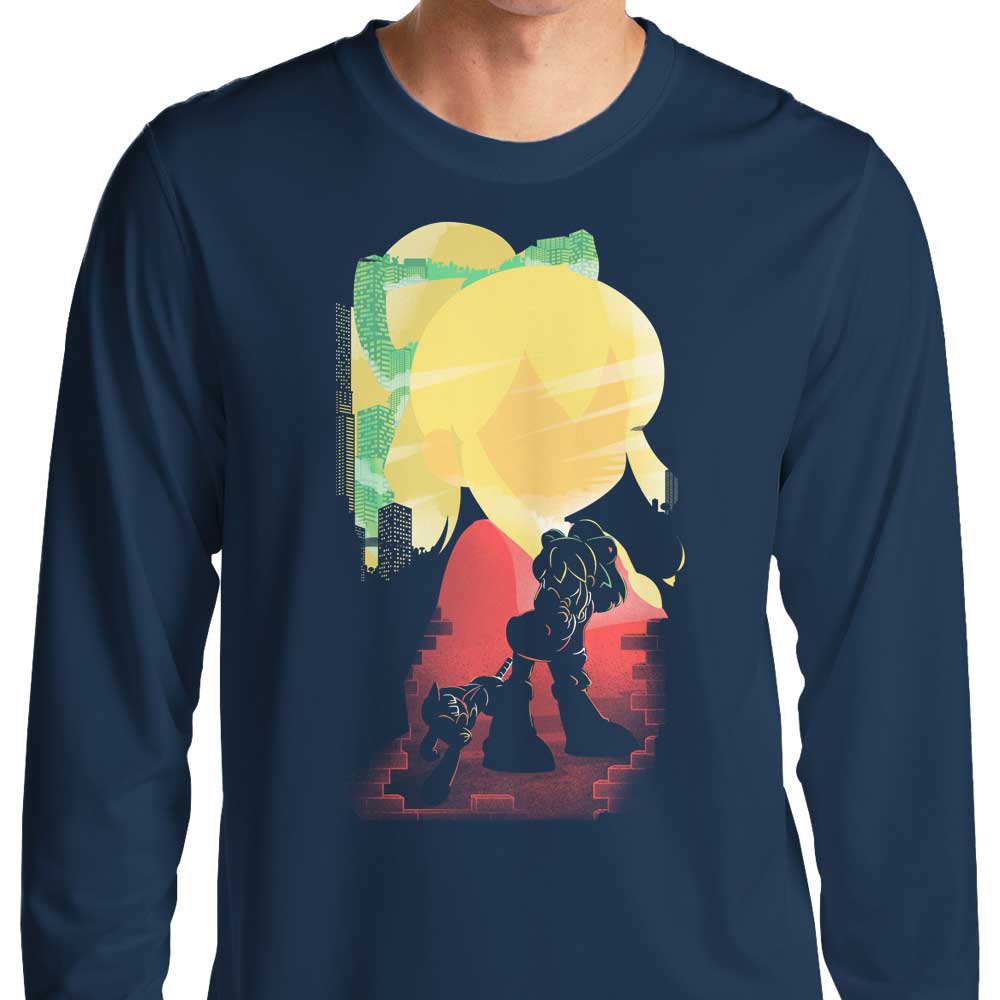 Donnie Illustrations - Comfortable Long Sleeve Crewneck T-Shirt for All Sizes