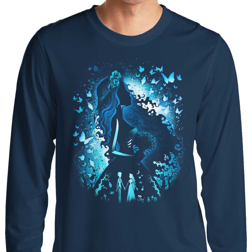 Stylish Alemaglia Undead Bride Long Sleeve Crewneck T - Shirt
