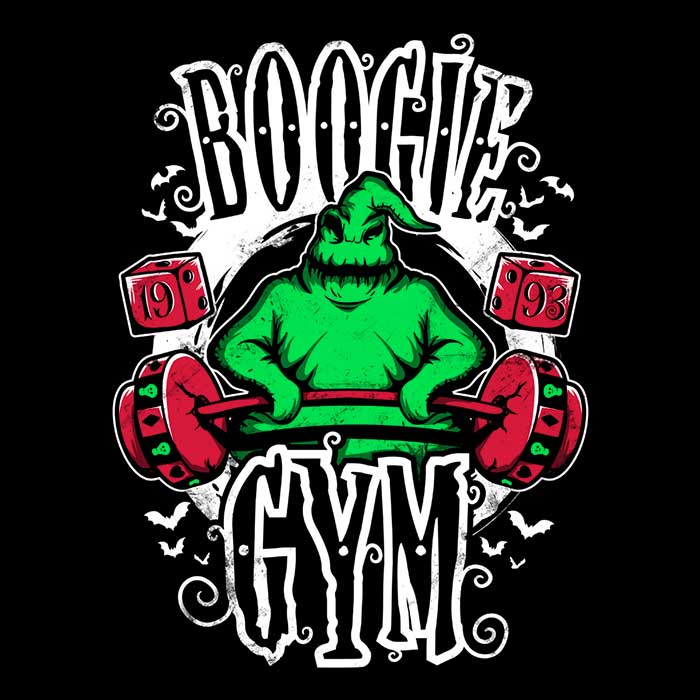 Oogie's Fitness Long Sleeve Crewneck T - Shirt for Workout
