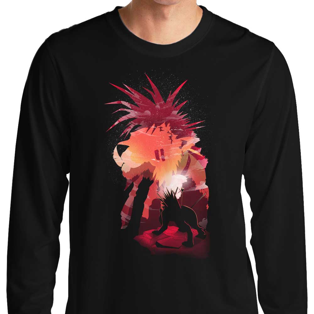 Cosmic Memory Long Sleeve Crewneck T - Shirt by Donnie Illustrations