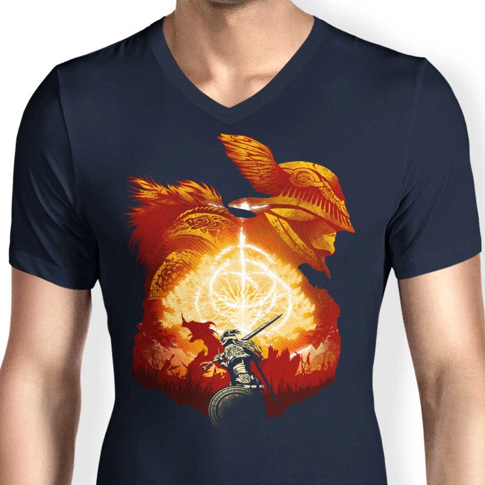 Men's Classic V-Neck Elden Adventure T-Shirt