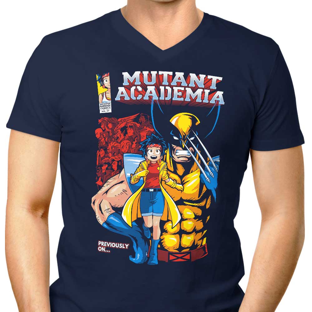 Prime Premne Design Men's Stylish V-Neck - Mutant Academia