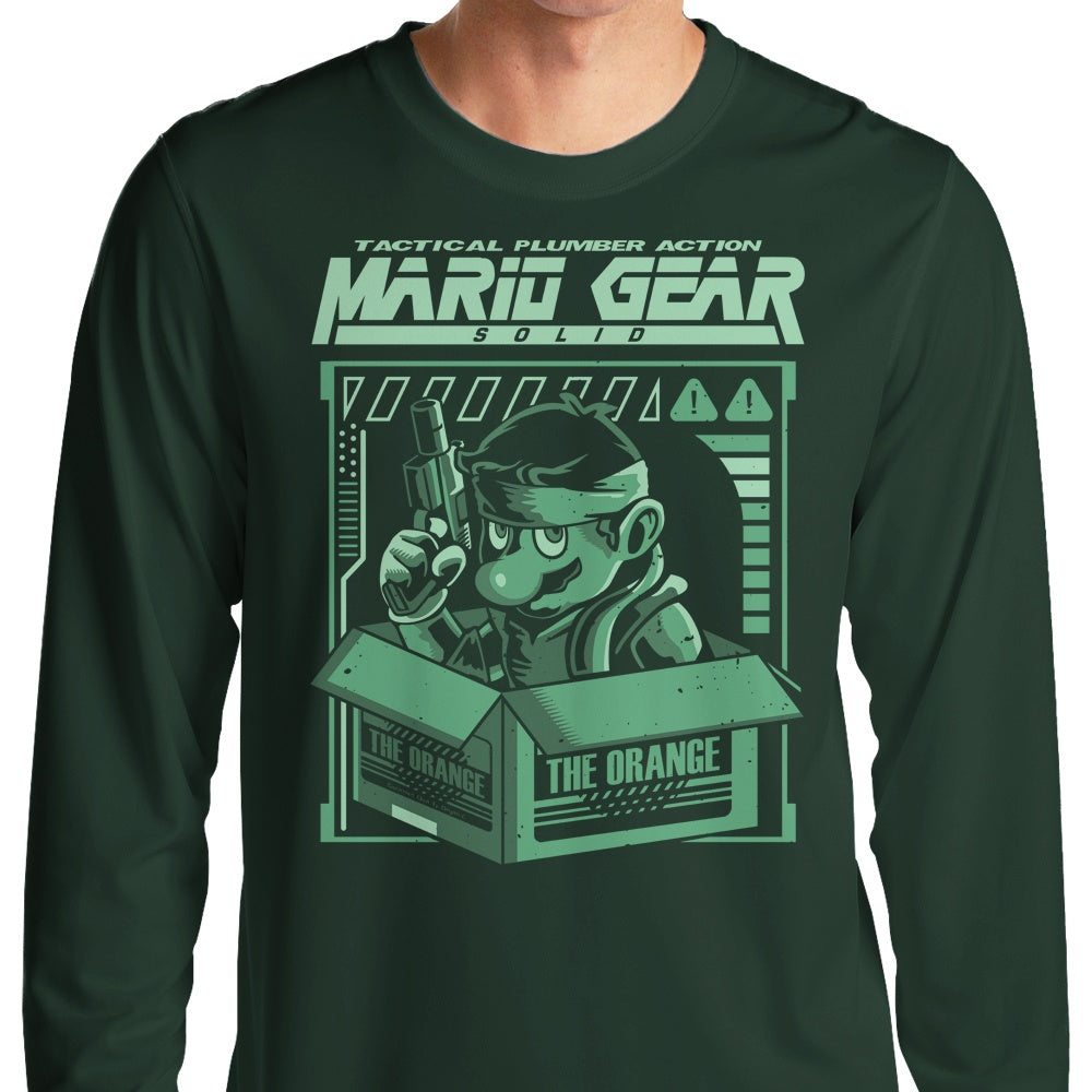 Arace Solid Plumber Long - Sleeve Comfortable T - Shirt