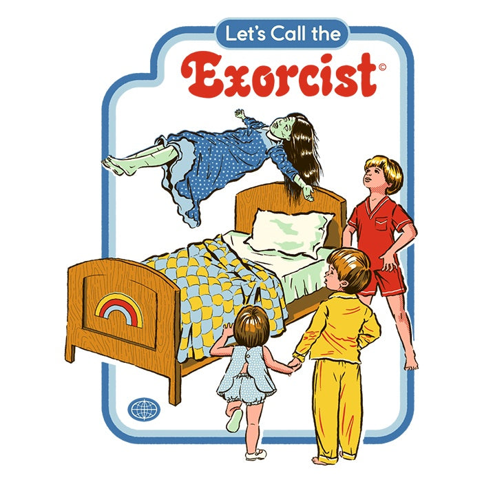 Exorcist-themed Long Sleeve T-Shirt - Steven Rhodes Design