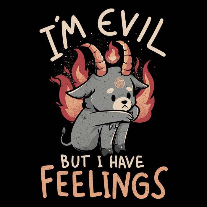 Elegant Long Sleeve 'But I Have Feelings' T-Shirt